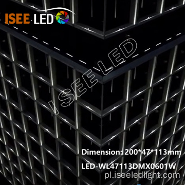 Oświetlenie LED DMX do oświetlania budynków
